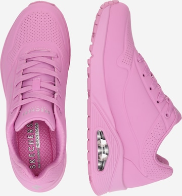 SKECHERS Sneakers laag 'Uno Stand On Air' in Lila