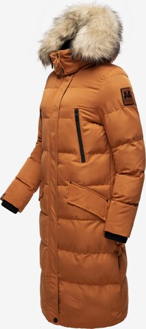 MARIKOO Χειμερινό παλτό 'Schneesternchen' σε πορτοκαλί