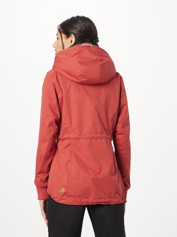 Ragwear Performance Jacket 'DANKKA' in Red