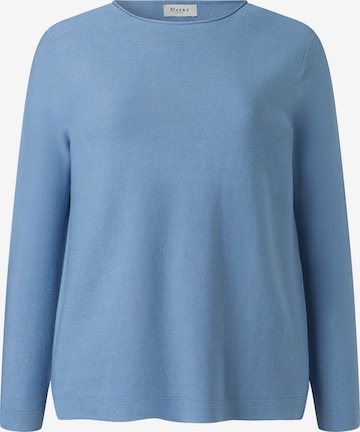 MAERZ Muenchen Sweater in Blue: front