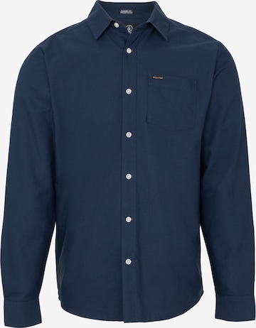 Volcom Regular fit Overhemd in Blauw: voorkant