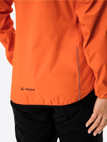 VAUDE Outdoorjacke 'Drop J' in Orange