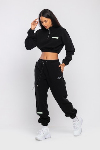 Tom Barron Tracksuit in Black