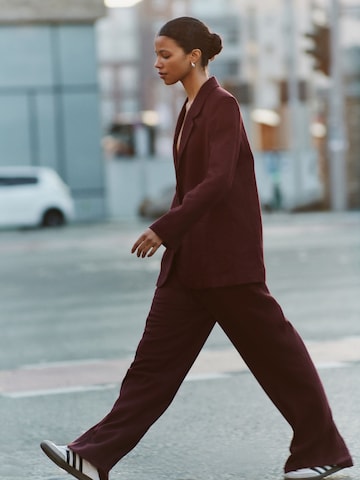 Next Wide Leg Hose in Rot