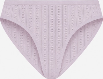 Albero Natur Panty 'Bio-Baumwoll Jacquard Slip' in Purple: front