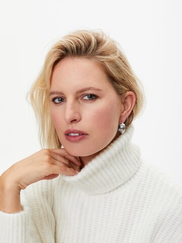 Karolina Kurkova Originals Σκουλαρίκια 'Darja' σε ασημί: μπροστά