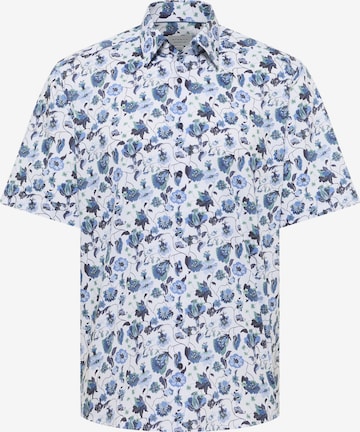 ETERNA Comfort fit Zakelijk overhemd in Blauw: voorkant