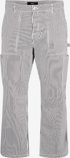 Zizzi Hose 'JASHLEY' in schwarz / offwhite, Produktansicht