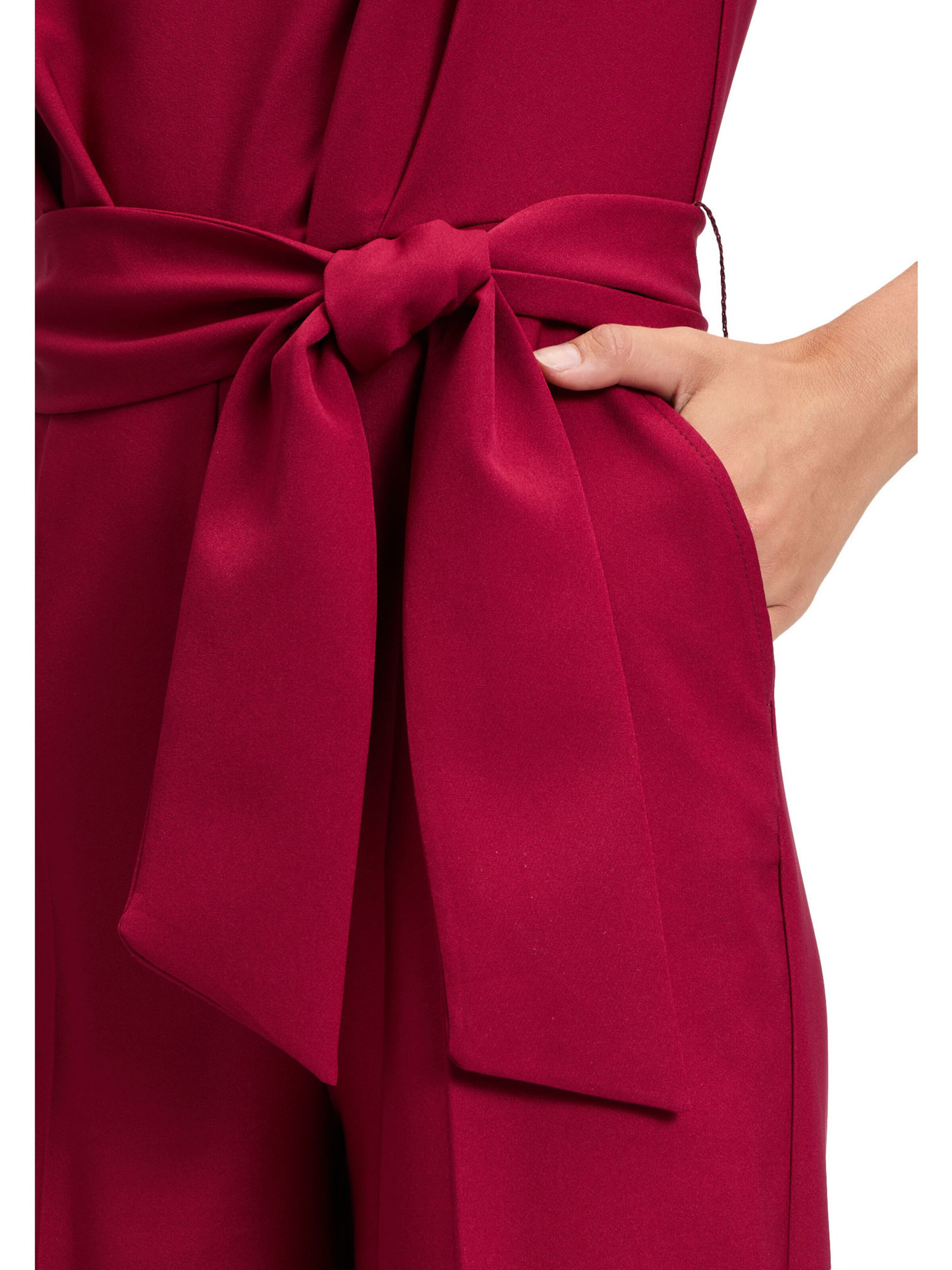 Betty Barclay Jumpsuit mit Eingrifftaschen in Lila