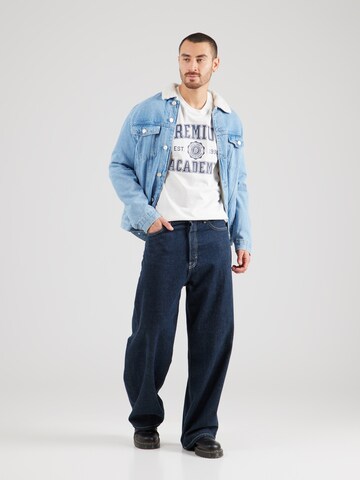 T-Shirt 'JPRBLUJADON' Jack & Jones Premium en beige