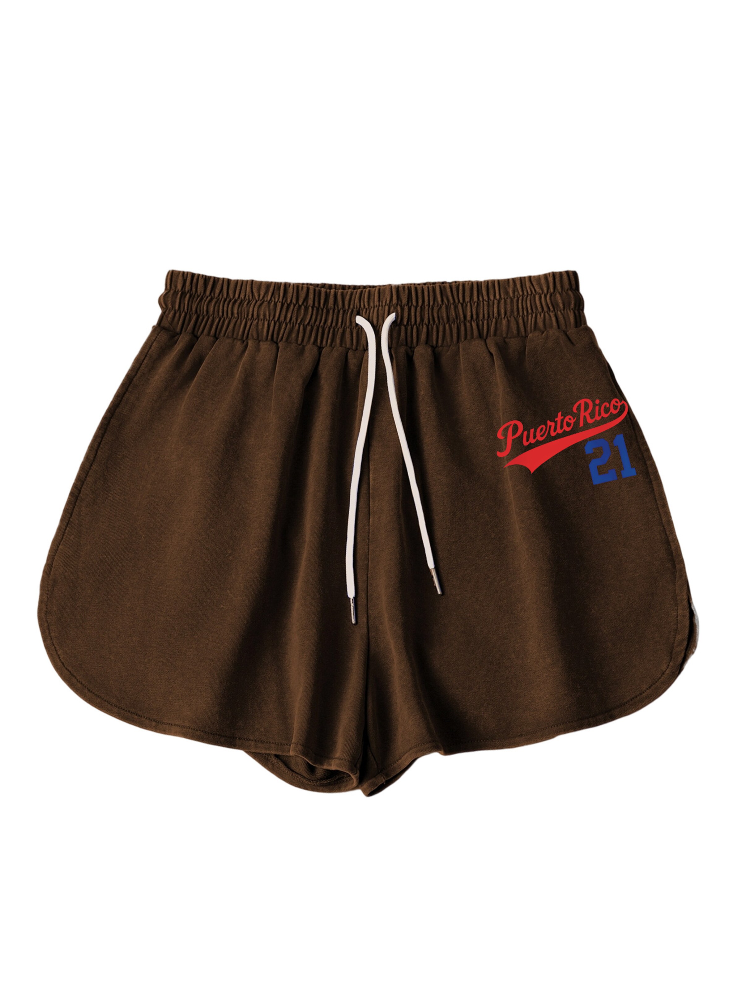 GORHEY Loosefit Broek 'Lounge Beach Vacation' in Bruin