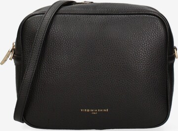 Borsa a tracolla di Virginia Rhinè in nero: frontale