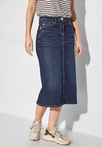 CECIL Skirt in Blue: front