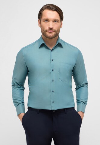 ETERNA Comfort fit Button Up Shirt in Green: front