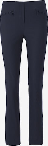 Pantalon 'Lousa' Goldner en bleu : devant