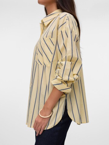 VERO MODA Blouse 'VMFanni' in Geel