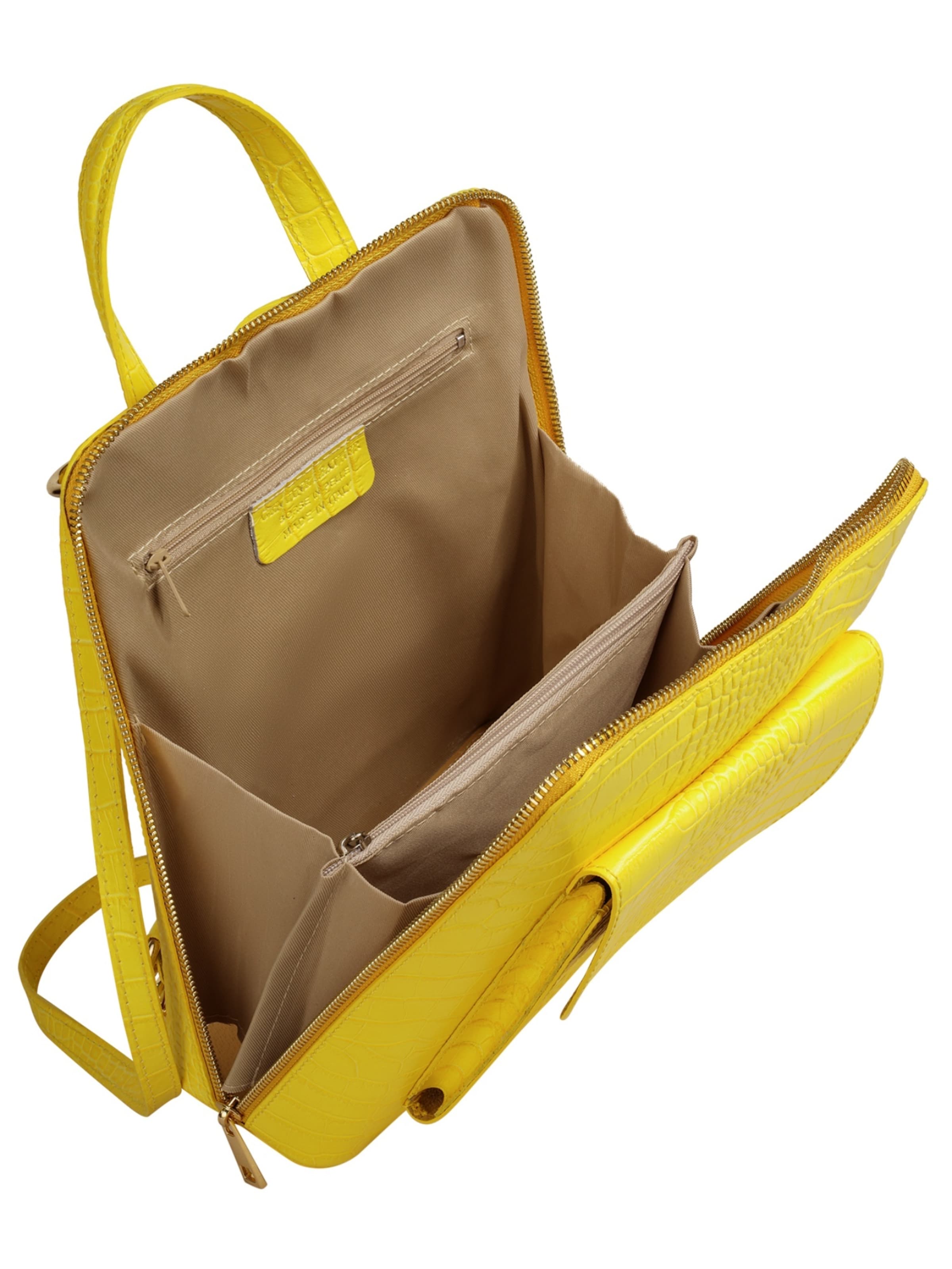 Sac à dos Cluty en jaune