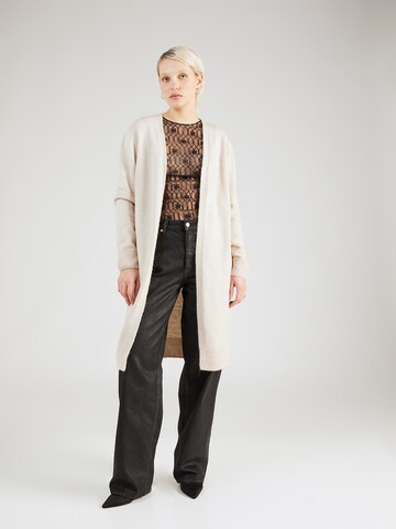 JDY Cardigan 'LIBBY' i beige: forside