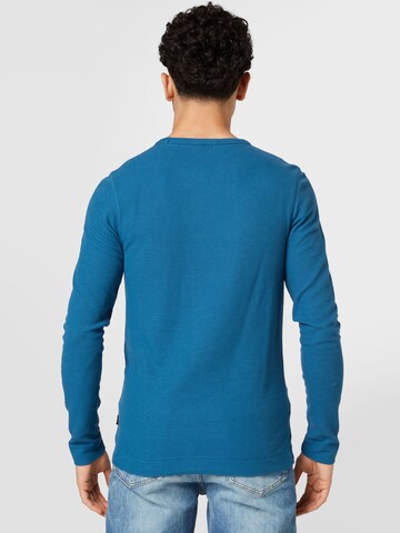 BOSS Pullover 'Tempest' in Blau
