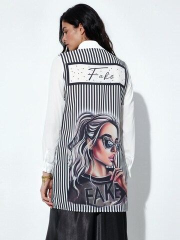 Camicia da donna di MSN Collection in bianco