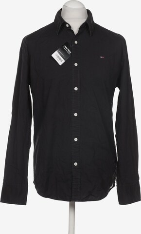 Tommy Jeans Button Up Shirt in L in Black: front