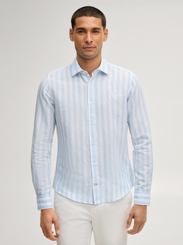 Coupe slim Chemise 'Pit' JOOP! en bleu : devant