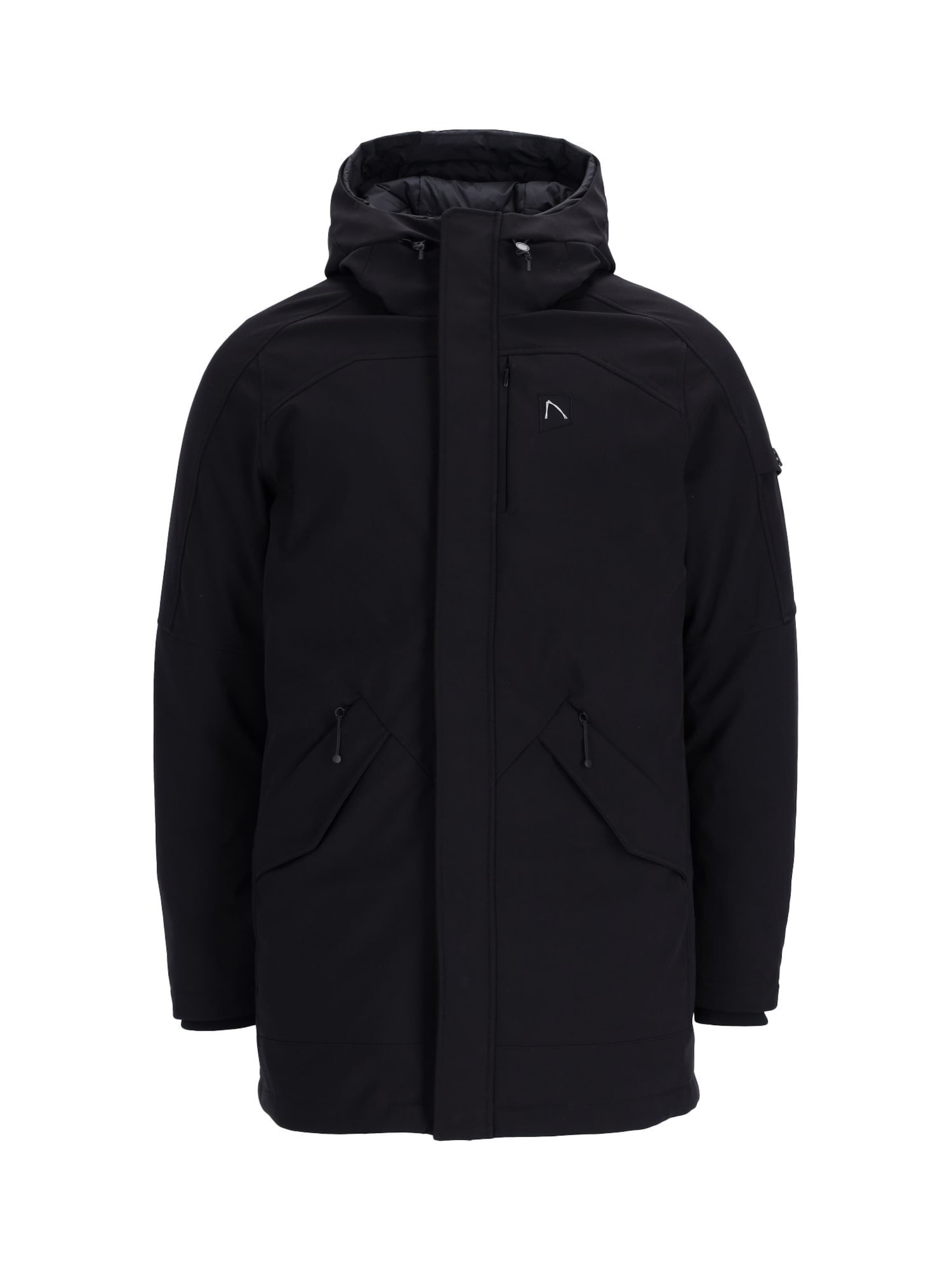 CHASIN' Winterjas in Zwart: voorkant