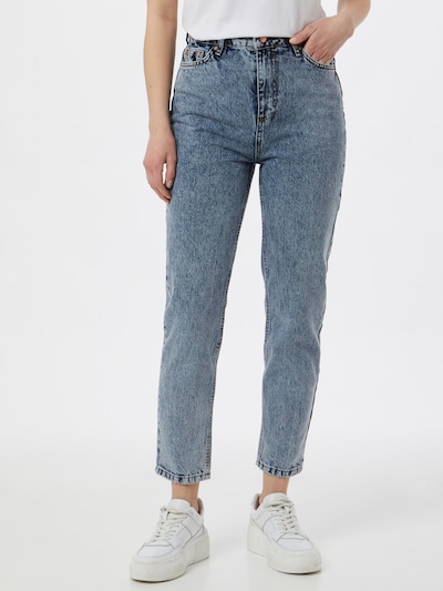 Jeans Trendyol pe albastru, Vizualizare model
