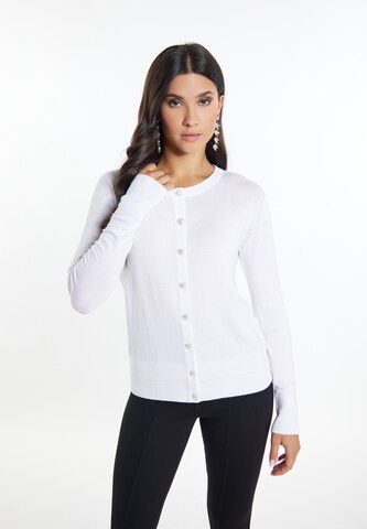 faina Knit cardigan in White