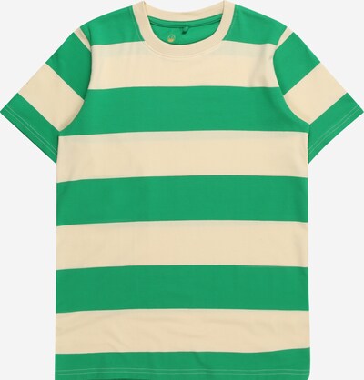 The New Μπλουζάκι 'Jae' σε μπεζ / πράσινο, Άποψη προϊόντος