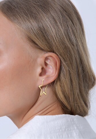 ELLI Earrings in Gold: front