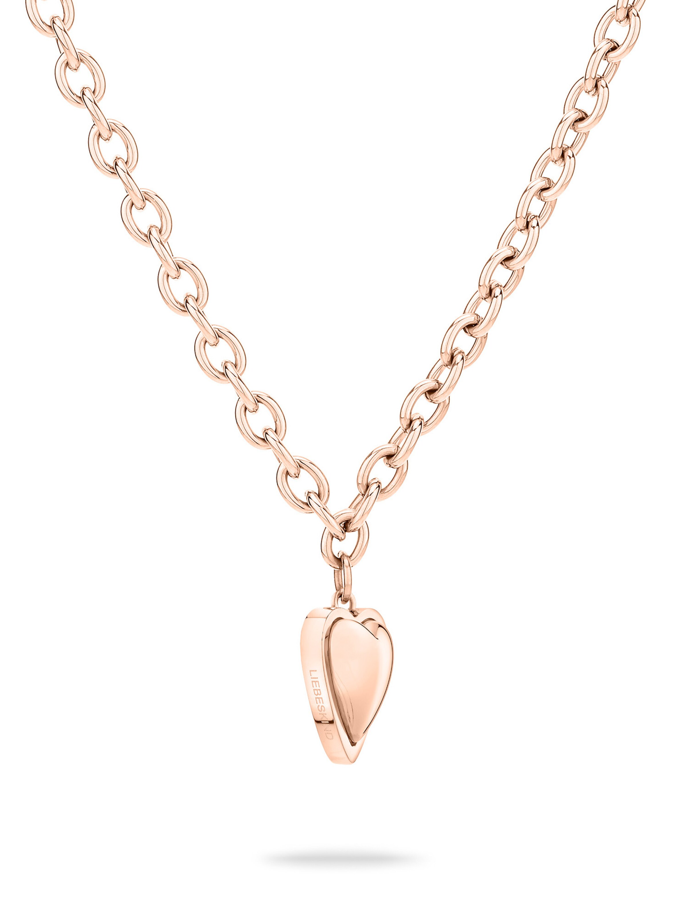 Liebeskind Berlin Necklace 'Heart' in Gold