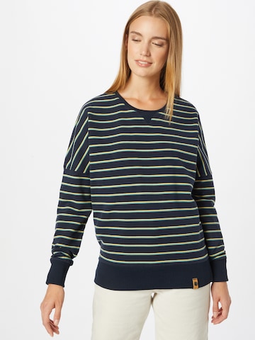 Fli PapiguSweater majica 'Der 9' - plava boja: prednji dio