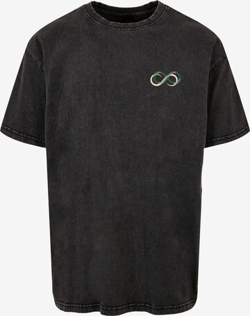 Merchcode Shirt 'Unlimited Edition' in Zwart: voorkant