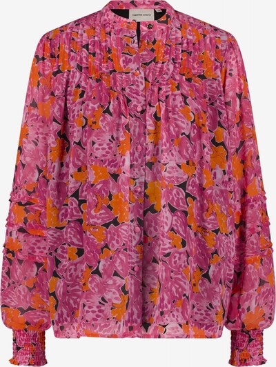 Fabienne Chapot Blouse in de kleur Oranje / Pink / Rosa / Zwart, Productweergave