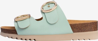 Scholl shoes Sandalen Ohne Riemen 'MALIBU 2 STRAPS' in grün, Produktansicht