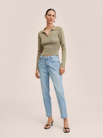 MANGO Regular Jeans in Blau