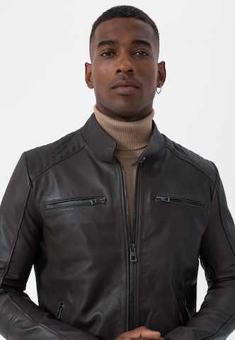 Veste mi-saison Jimmy Sanders en marron