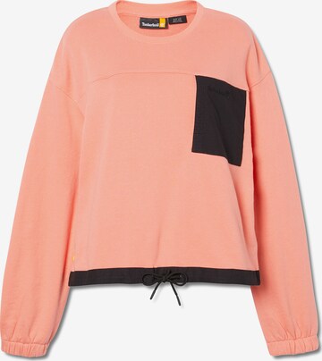 TIMBERLAND Sweatshirt i orange: forside