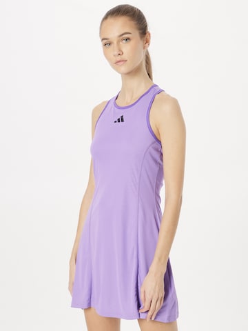 ADIDAS PERFORMANCE - Vestido deportivo en lila: frente