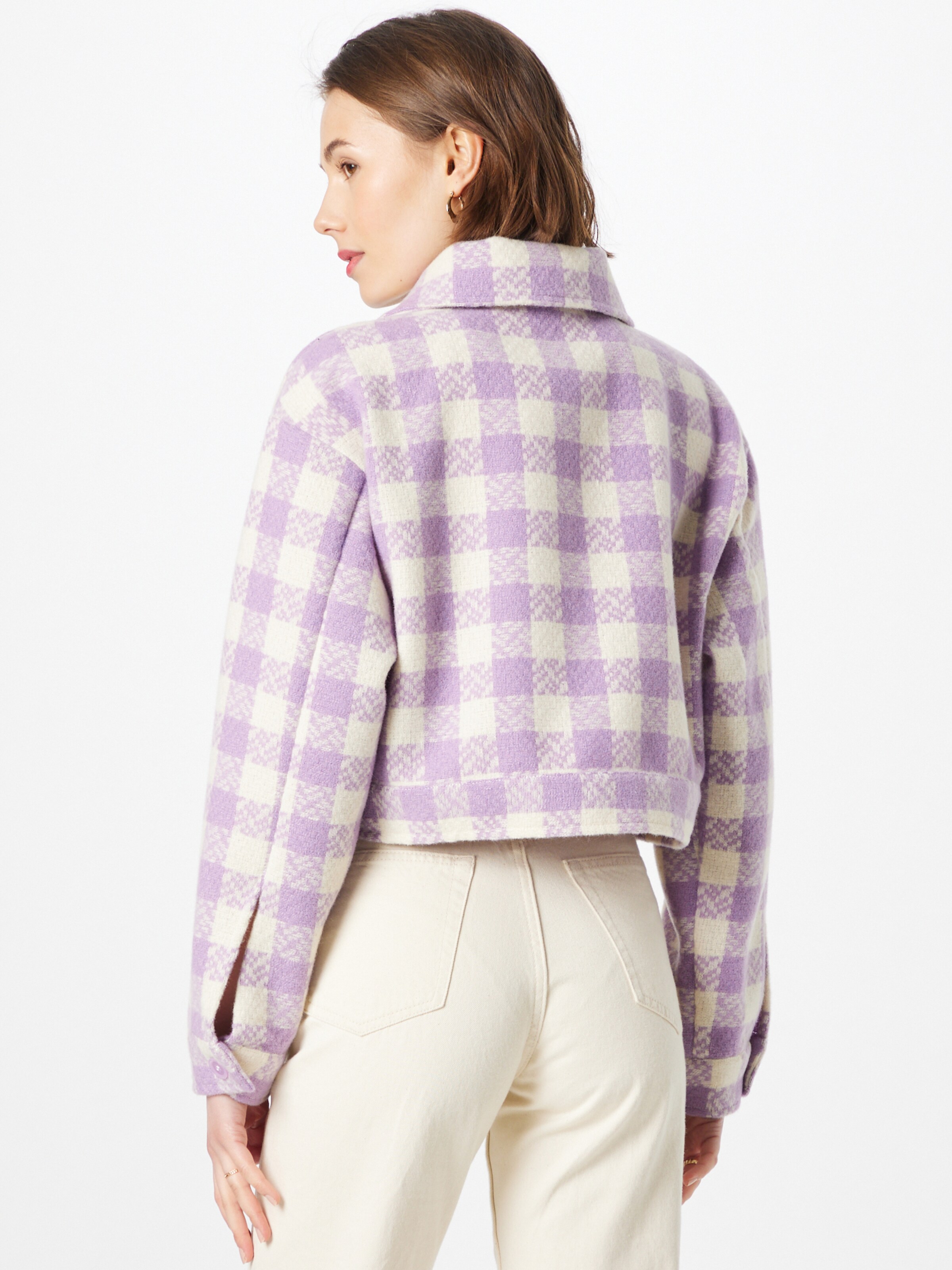 Frauen Jacken Monki Jacke 'Annalie' in Lila - PV00619 Frauen Jacken Monki Jacke 'Annalie' in Lila - PV00619