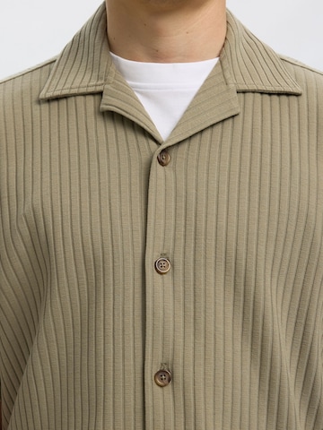 SELECTED Comfort Fit Skjorte i grøn