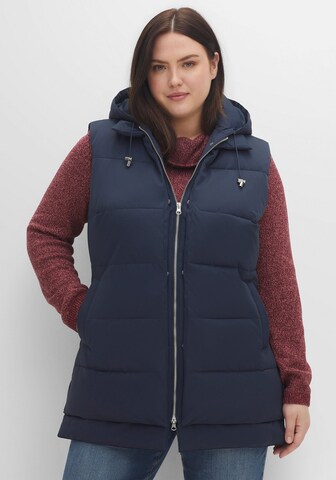 Gilet SHEEGO en bleu : devant