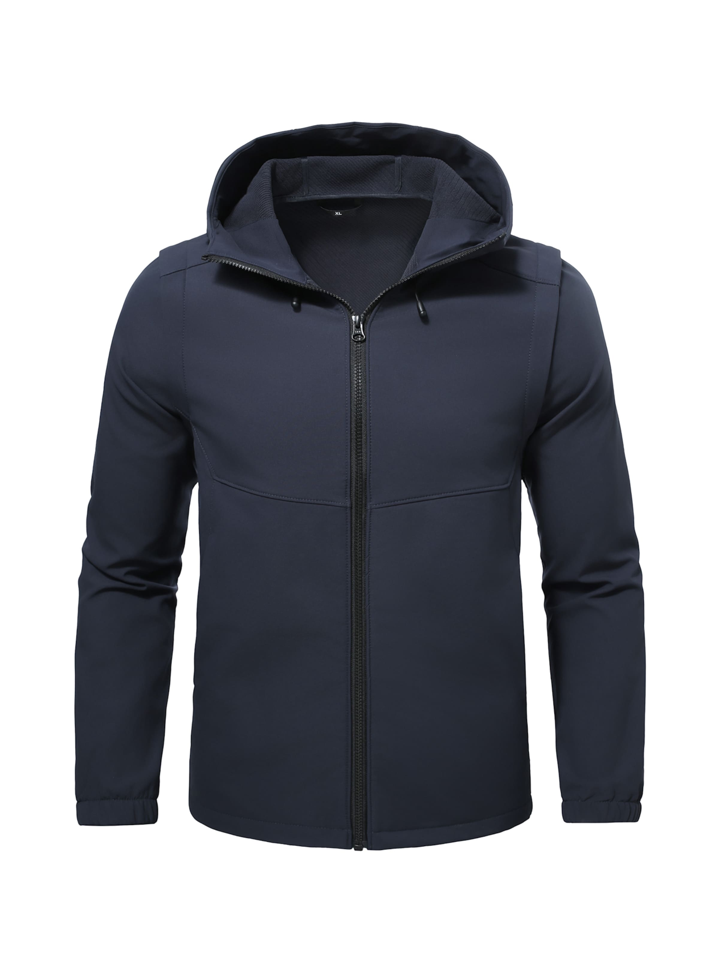 YOUTHUP Winterjacke 'ABNEHMBAR'‌‌‌‌‌‌‌‌ in Blau: Vorderseite