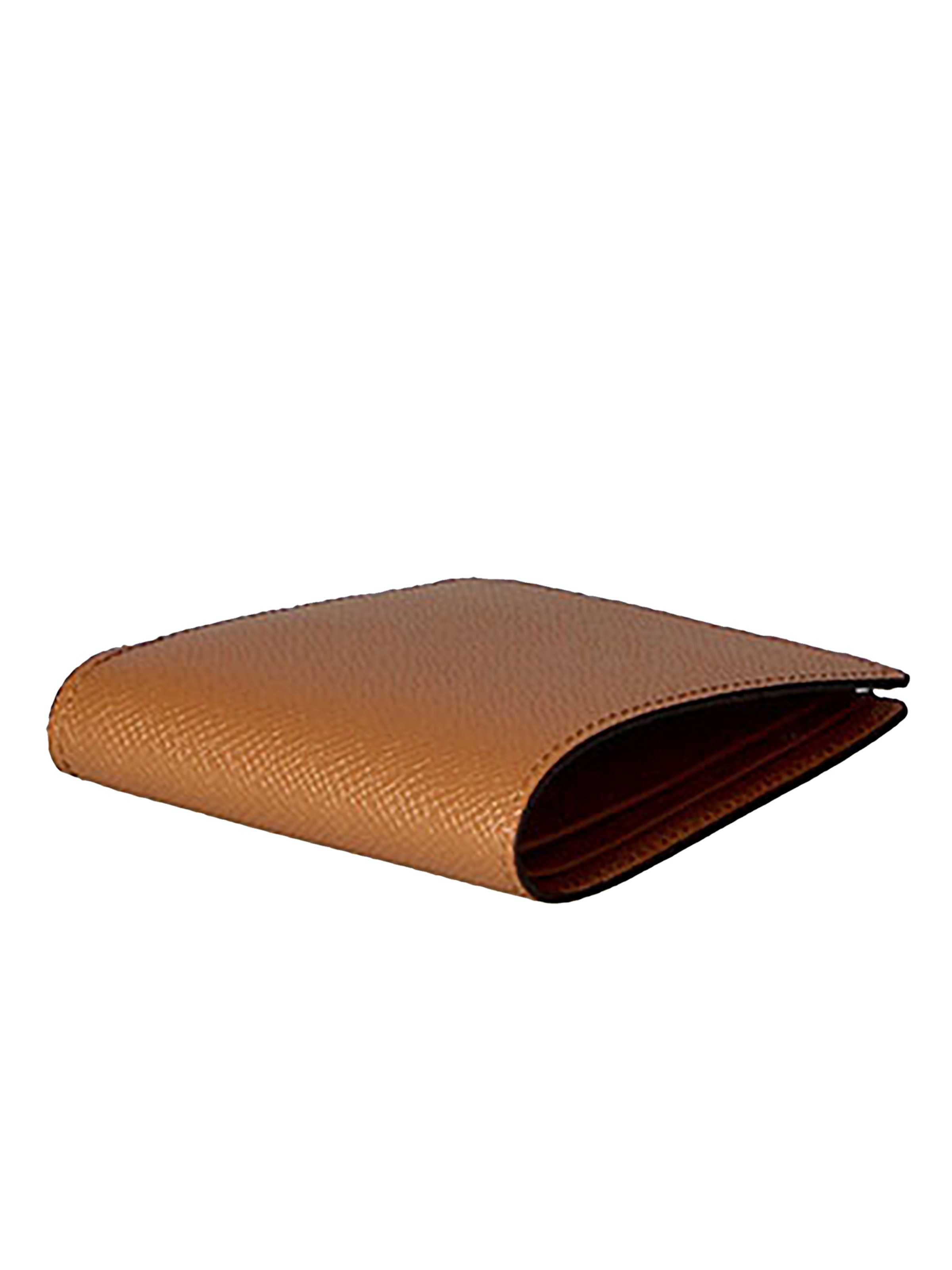 Porte-monnaies Gave Lux en marron : devant