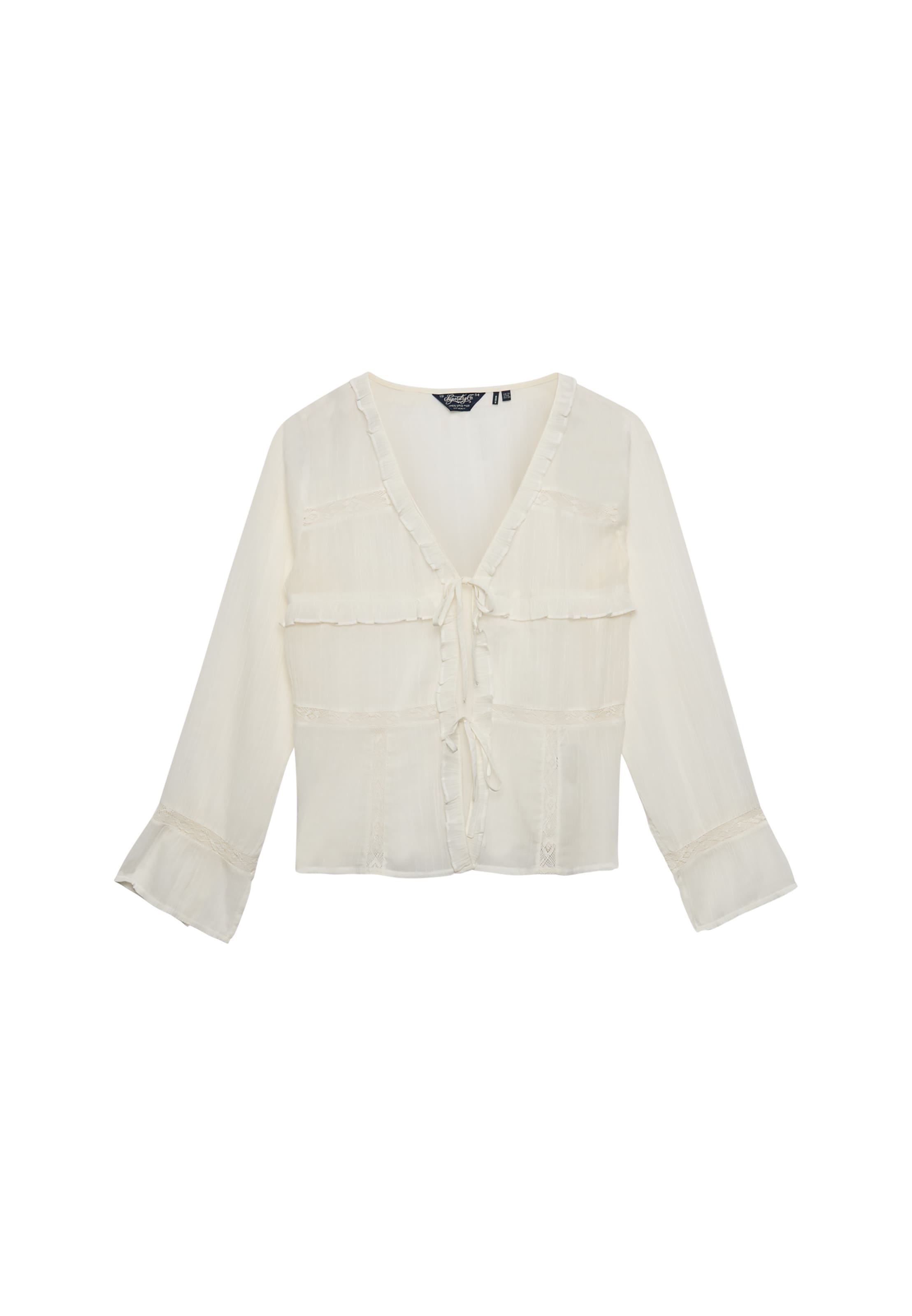 Superdry & Co Top in M in Off white, Item view