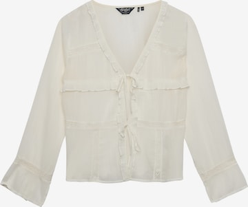 Haut Superdry & Co en blanc : devant
