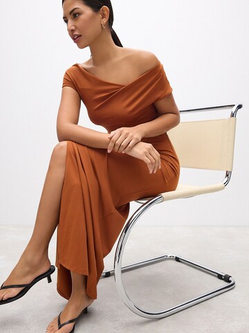 Next Dress in Brown