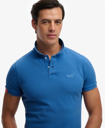 Superdry & Co Shirt 'Vintage Destroy' in Blauw