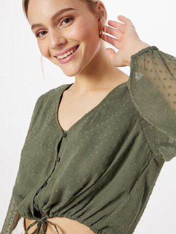ABOUT YOU Blouse 'Hailey' in Green